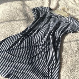 Summer time Casual Stripped Mini Dress
